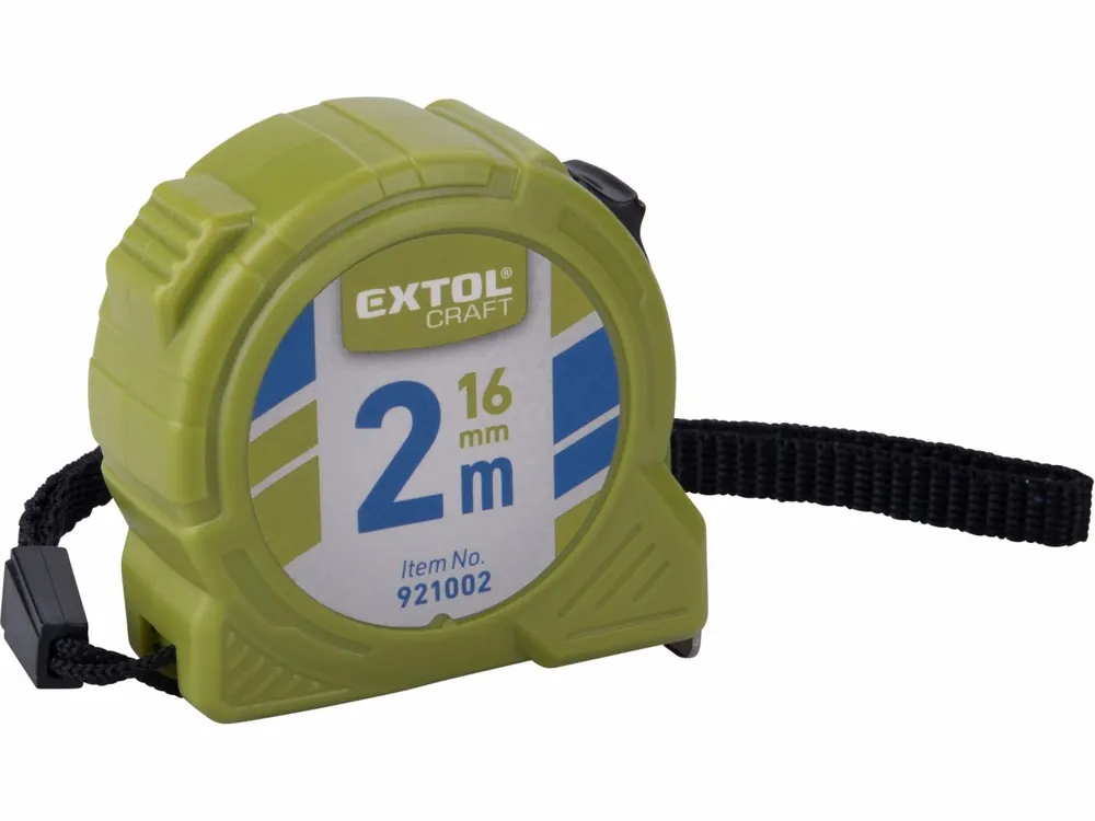 Špičková kvalita - EXTOL CRAFT metr svinovací, 2m, š. pásku 16mm 921002
