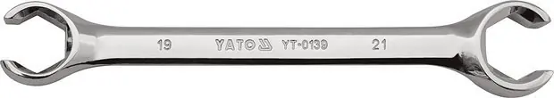 Klíč prstencový polootevřený 8x10 mm, na převlečné matice - Do vyčerpání zásob