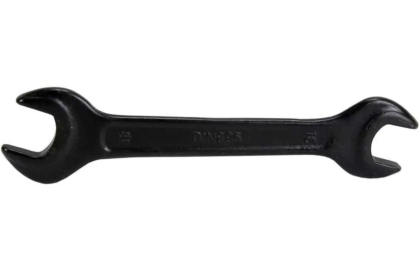 Doprodej - Klíč otevřený oboustranný černý 16x18 Strend Pro 231606