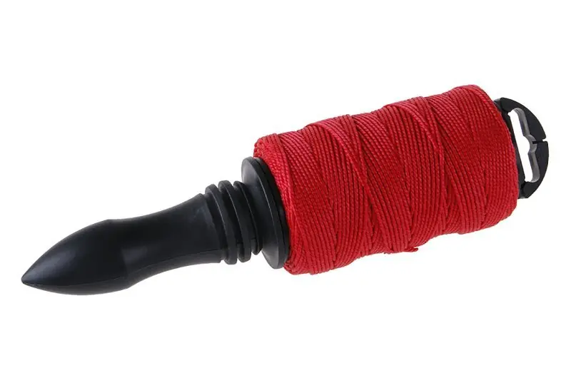 Přímo od výrobce - Provázek na trnu 100M červený 1.7 mm