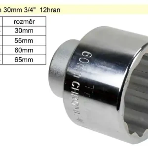 Expresní doručení - Gola ořech dvanáctihran 32mm 3/4" 12hran