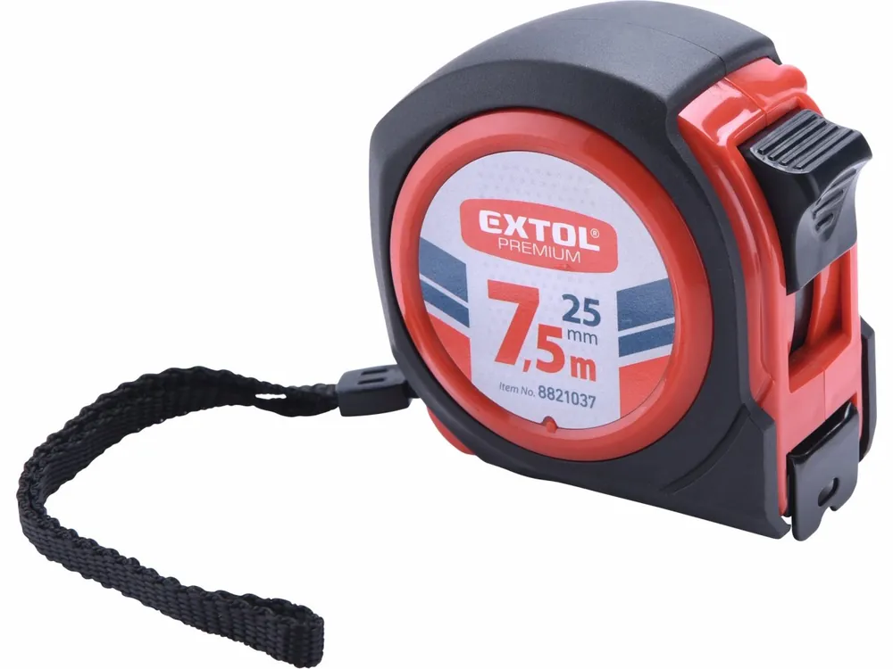 EXTOL PREMIUM metr svinovací COMPACT, 7,5m, š. pásku 25mm 8821037 | Rychlá expedice