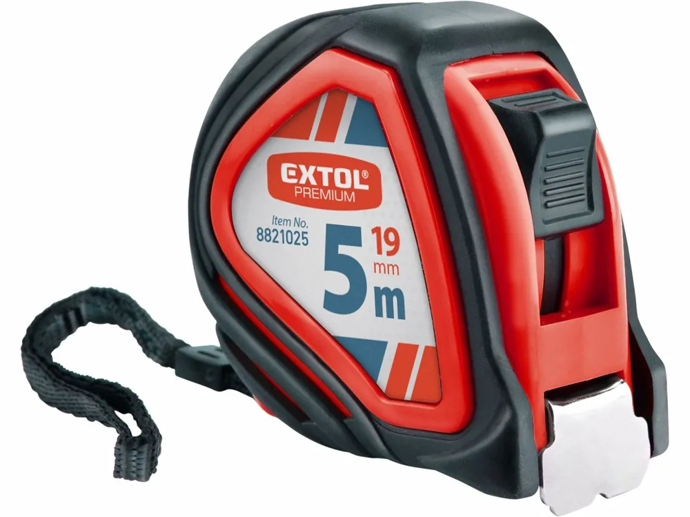 EXTOL PREMIUM metr svinovací, 5m, š. pásku 19mm 8821025 - Sleva