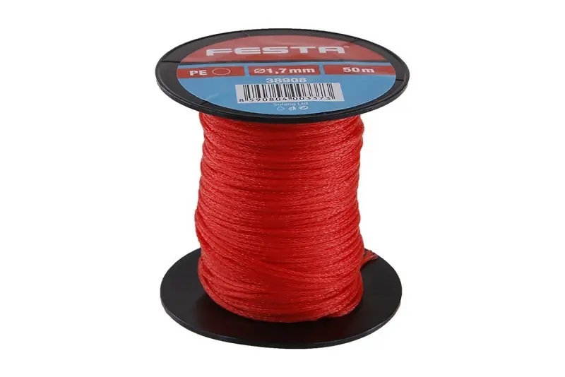 Ušetřete - Provázek zednický FESTA 1.7mm 50m červený