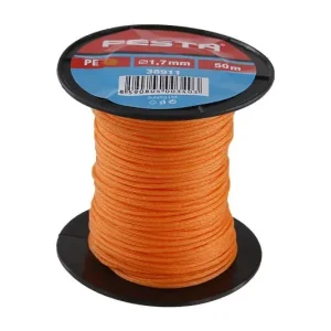 Provázek zednický FESTA 1.7mm 50m oranžový - Prémiová kvalita
