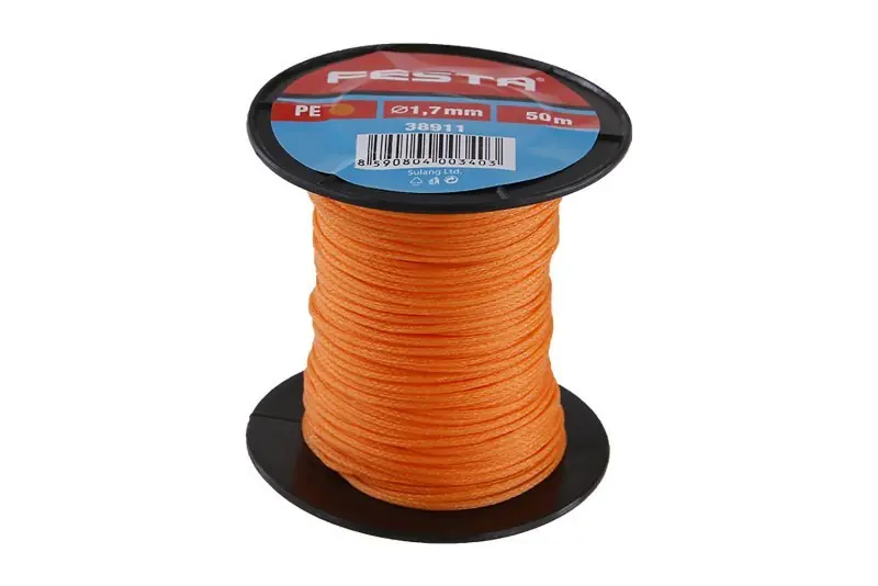 Provázek zednický FESTA 1.7mm 50m oranžový - Prémiová kvalita