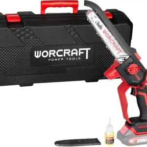 Výprodej | WORCRAFT Aku ruční řetězová pila na větve 20cm 20V CHS-S20LiBD, bez baterie