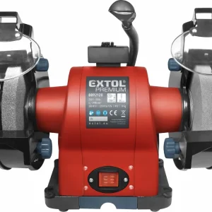 Bruska dvoukotoučová 200 mm 520 W s osvětlením Extol Premium 8892120 | Skvělé hodnocení