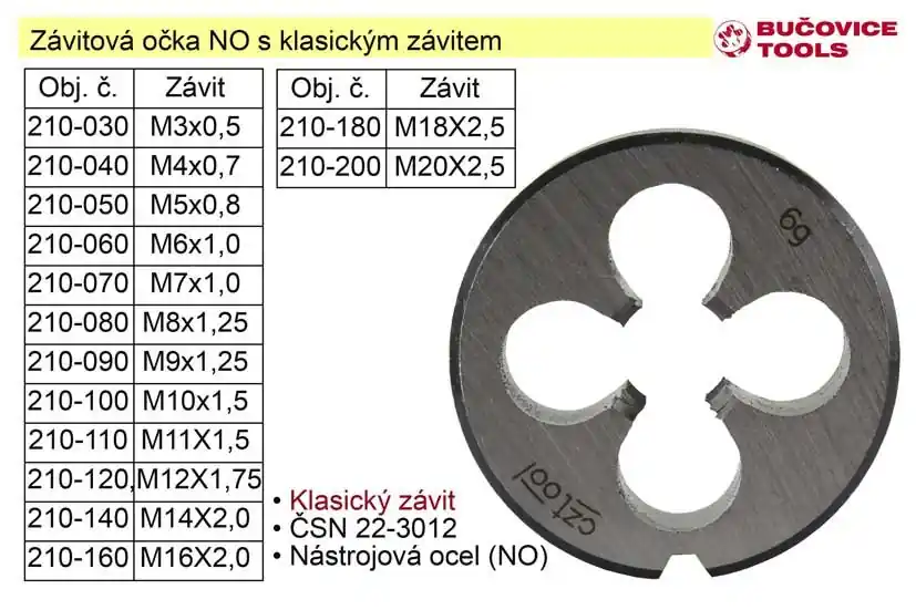 Závitové očko M12x1,75 NO klasický závit | Mezi nejprodávanějšími