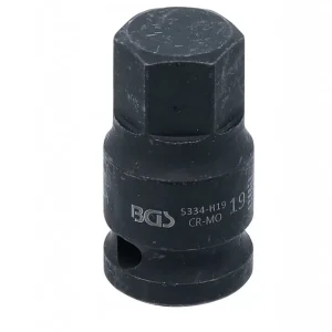 Doprodej zásob | BGS Technic hlavice zástrčná 1/2", Inbus H19, kovaná