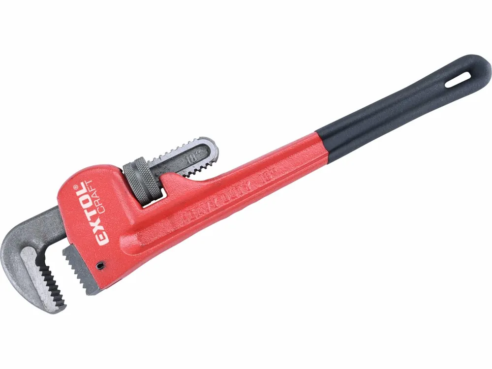 Sleva navíc - Hasák na trubky, délka 455 mm, 18" s pogumovanou rukojetí, Extol Craft