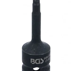 Super cena | BGS Technic hlavice zástrčná 1/2", Inbus H6, kovaná, prodloužená 75mm,