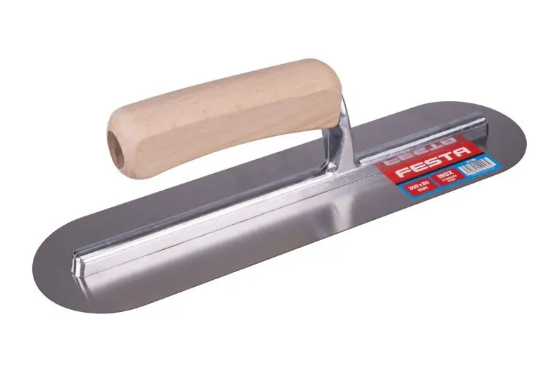 FESTA Hladítko nerez dřevěná rukojeť 300x80mm oblé | Velmi populární