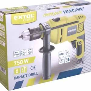 Lze objednat | Elektrická vrtačka s příklepem 750 W Extol 401182
