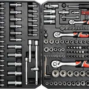 YATO Gola sada 1/2", 3/8", 1/4" 173 ks YT-38931 - Velmi žádaný produkt
