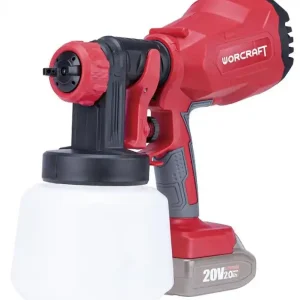 Zbývá jen pár kusů - WORCRAFT Aku stříkací pistole 1000ml, CSG-S20LiA, 20V Li-Ion - VYSTAVENÝ KUS