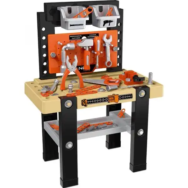 NEO TOOLS GD010 Dětský pracovní stůl mini s nářadím, sada nářadí pro děti - Profesionální kvalita