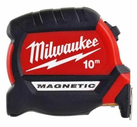 MILWAUKEE Svinovací metr 10m, pásmo s magnetem PREMIUM III GEN - Vrácení zdarma