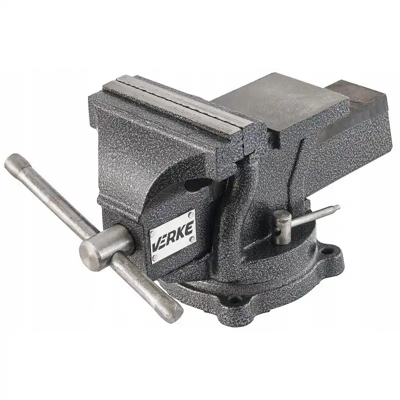 Zbývá pár kusů - VERKE Svěrák 125mm otočný V88001