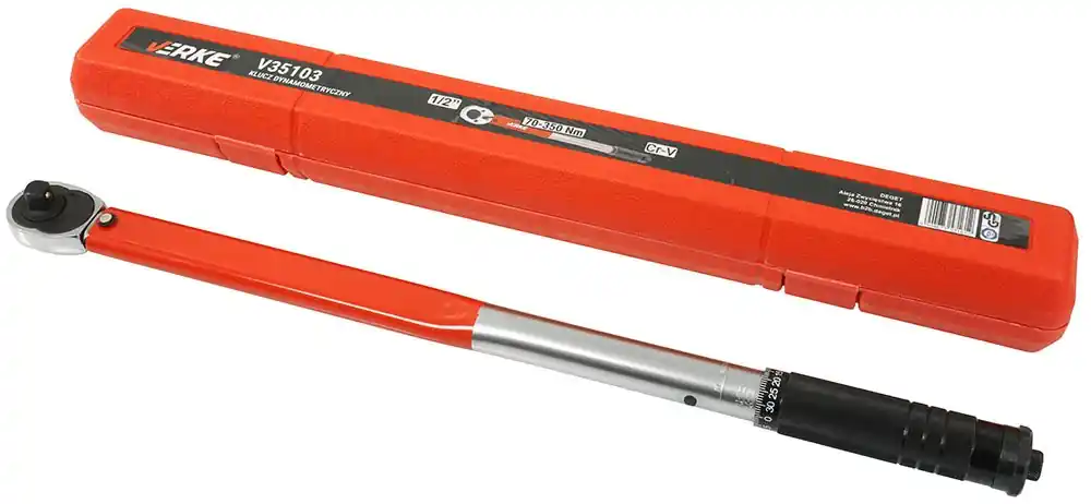 Premium - VERKE Klíč momentový, 1/2", 70-350Nm V35103