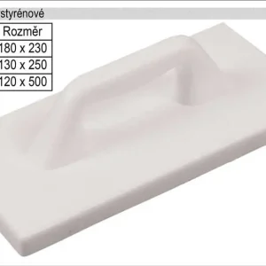 Hladítko polistyrénové hladké 320x180mm | Akční cena
