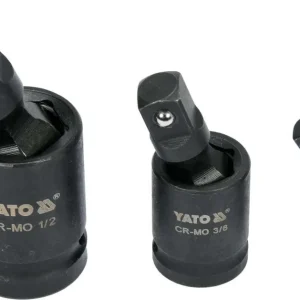 YATO Klouby na golu sada 3ks 1/4" 3/8" 1/2" kované CrMo | Nyní k dispozici