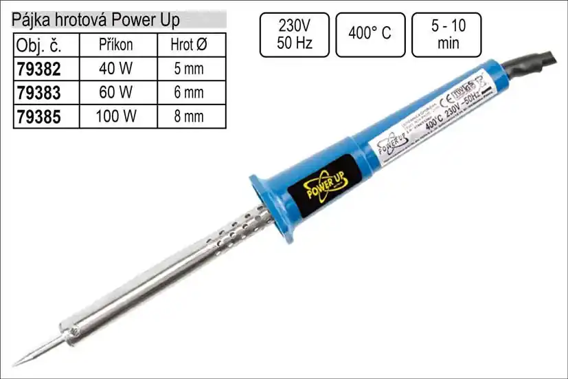 K objednání | Pájka hrotová Power Up 40W