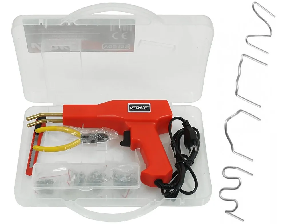 VERKE Svářecí pistol svářečka na plasty, pájka, 100W | Snadný nákup