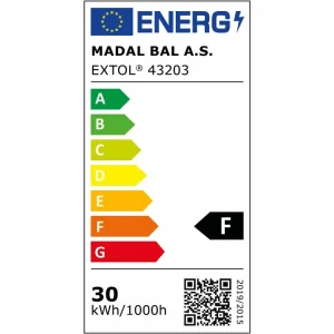 Doprodej zásob | Reflektor LED 30 W s konzolí bílý Extol