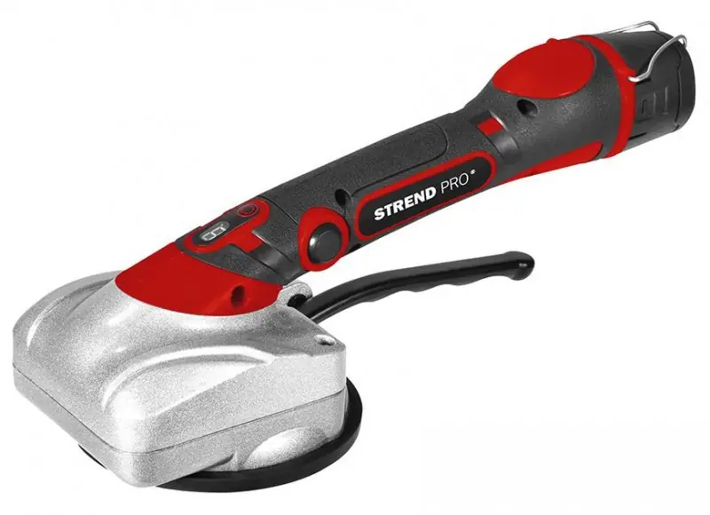 STREND PRO Aku vibrační přísavka na obklady a dlažby 120mm 30kg - Doprodej zásob
