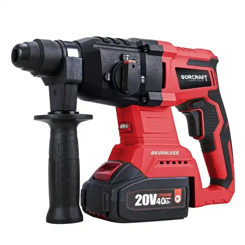 Expresní doručení - WORCRAFT Aku vrtací kladivo SDS plus, bezuhlíkové, 20V CRH-S20LiBA bez baterie a nabíječky