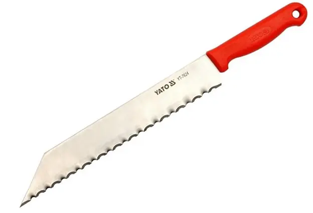 Sleva - Nůž na polystyrén a minerální vatu Yato 480mm
