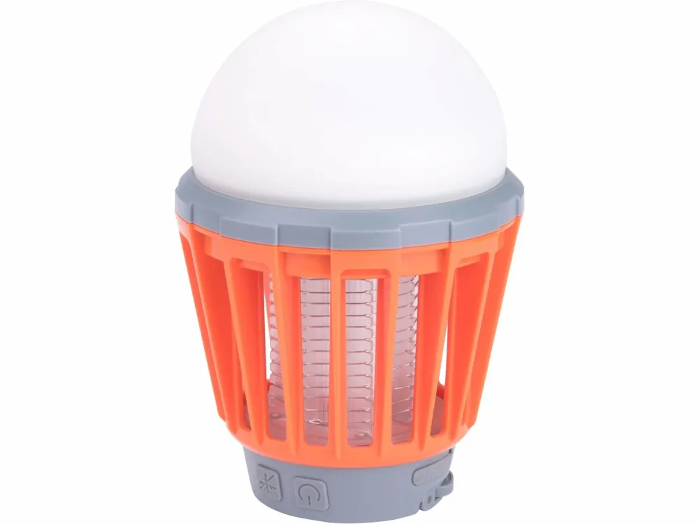 Velká sleva | EXTOL LIGHT lucerna turistická s lapačem komárů, 180lm, USB nabíjení, 3x 1W LED 43131
