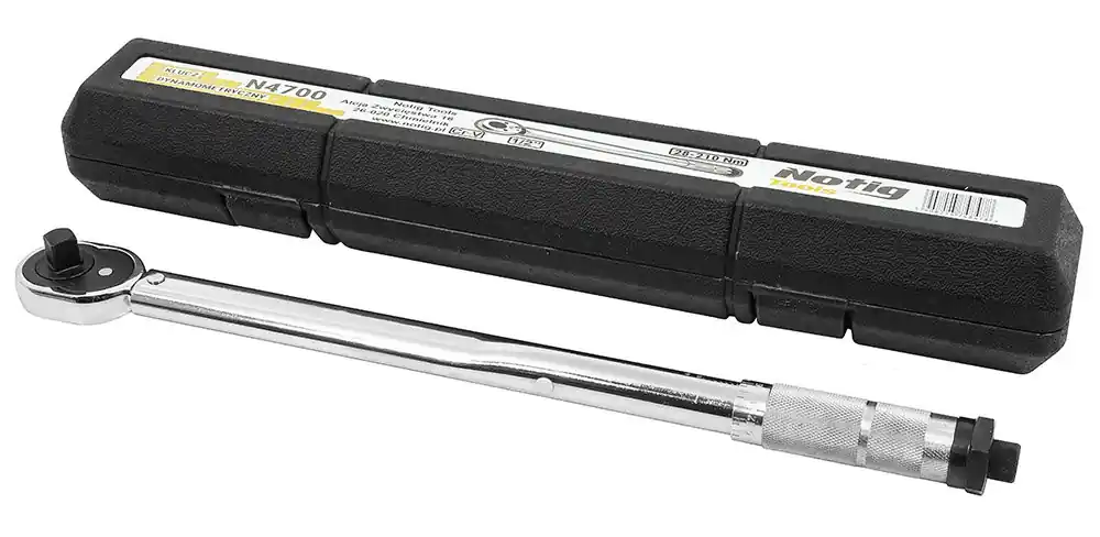 Akce - NOTIG Momentový klíč ohybový 28 - 210 Nm 1/2"