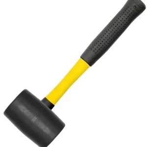Cenový hit - Palička gumová, černá, 500 g, s laminátovou násadou, 55 mm, Vorel