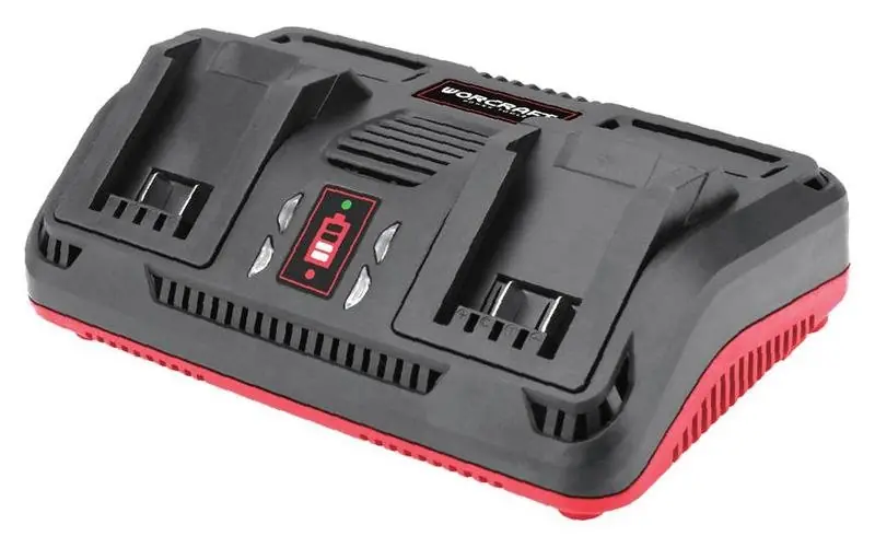 Výhodný nákup | Dvojitá nabíječka Li-ion akumulátorů Worcraft CLC-20V-2.4D pro set S20Li 2x2.4A