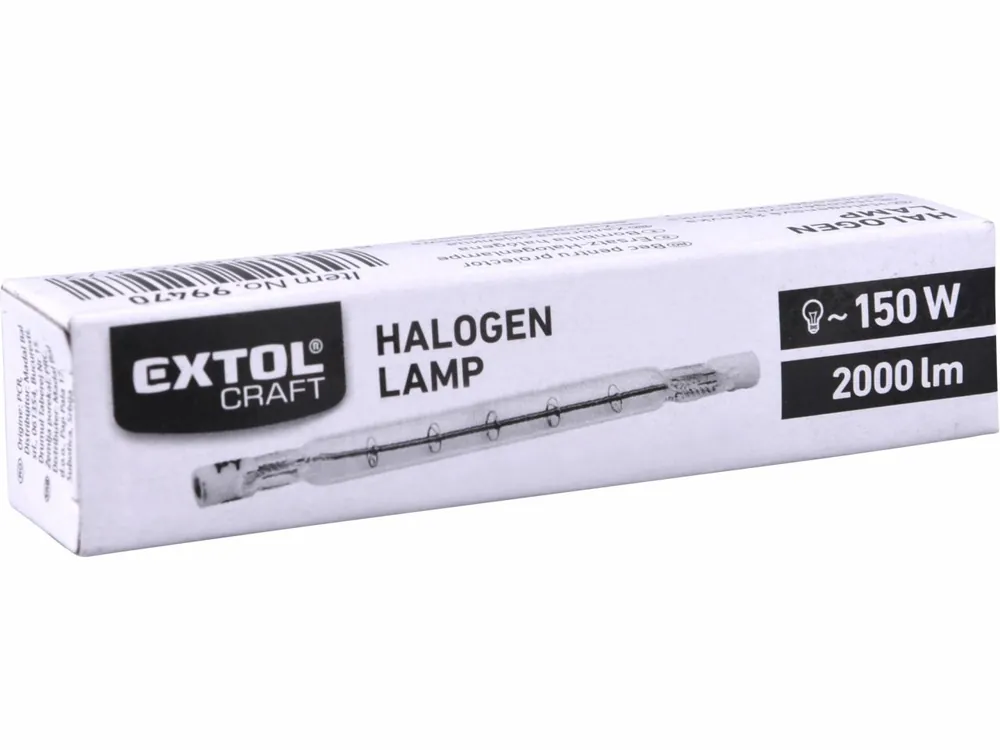 Extra sleva - Žárovka halogenová 120 W s paticí R7s, délka 78 mm